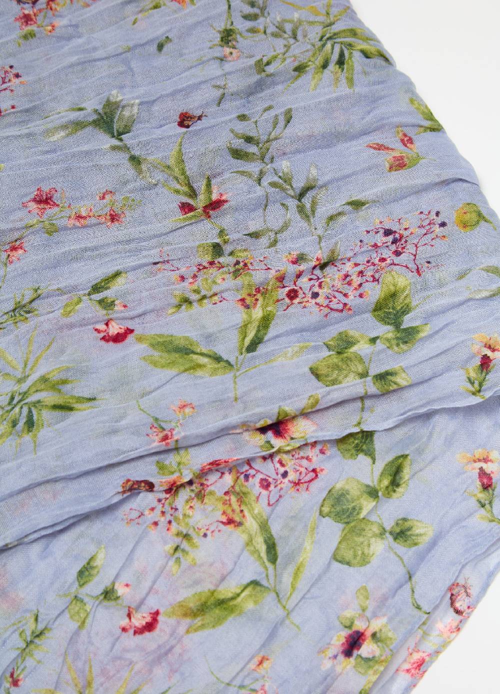 Ovs Sciarpa Effetto Crinkle Stampa Floreale