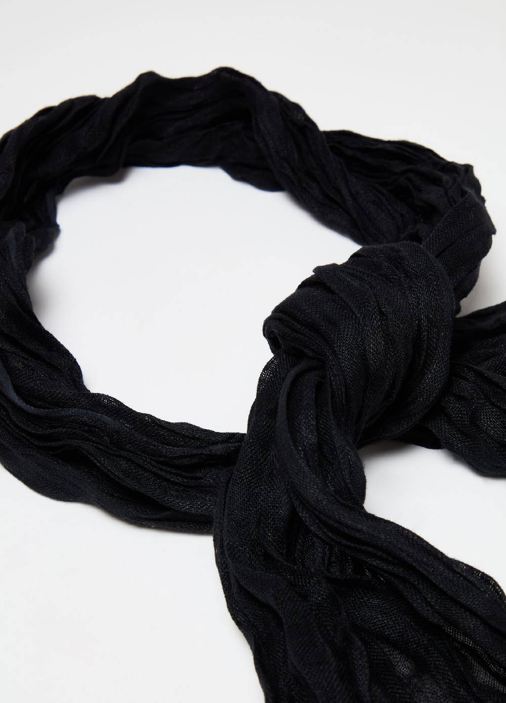 Ovs Sciarpa In Lino Con Effetto Trama