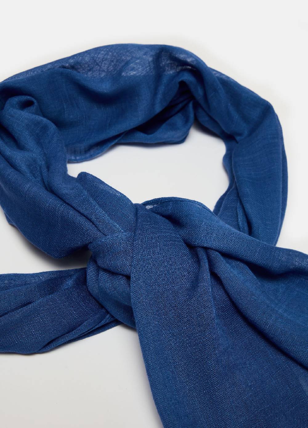 Ovs Sciarpa In Viscosa E Lino Con Nappine