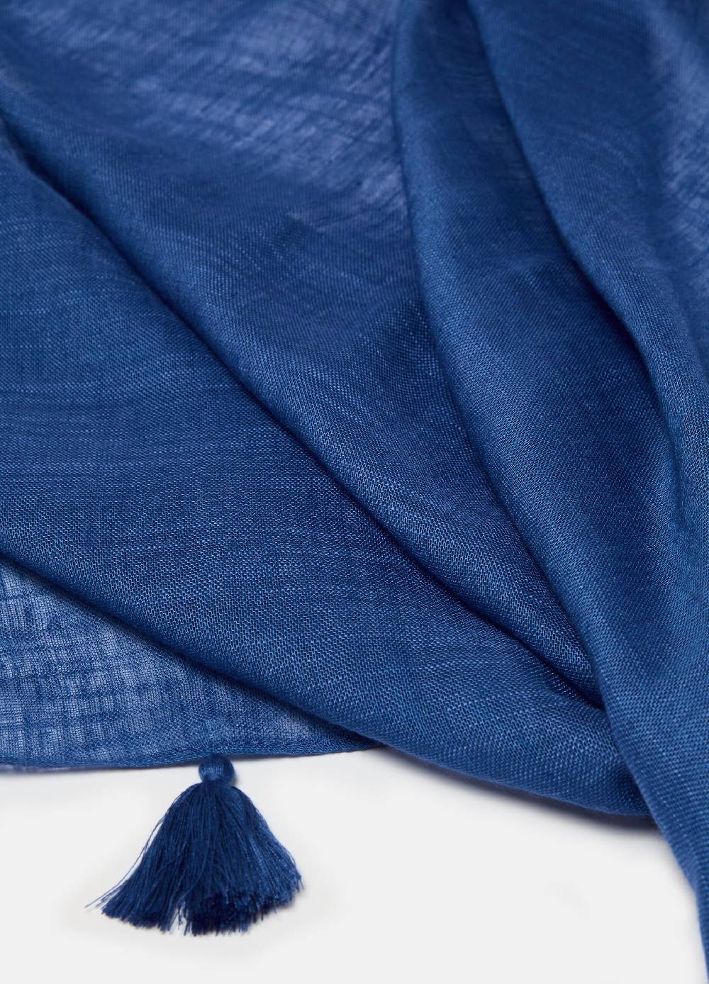 Ovs Sciarpa In Viscosa E Lino Con Nappine