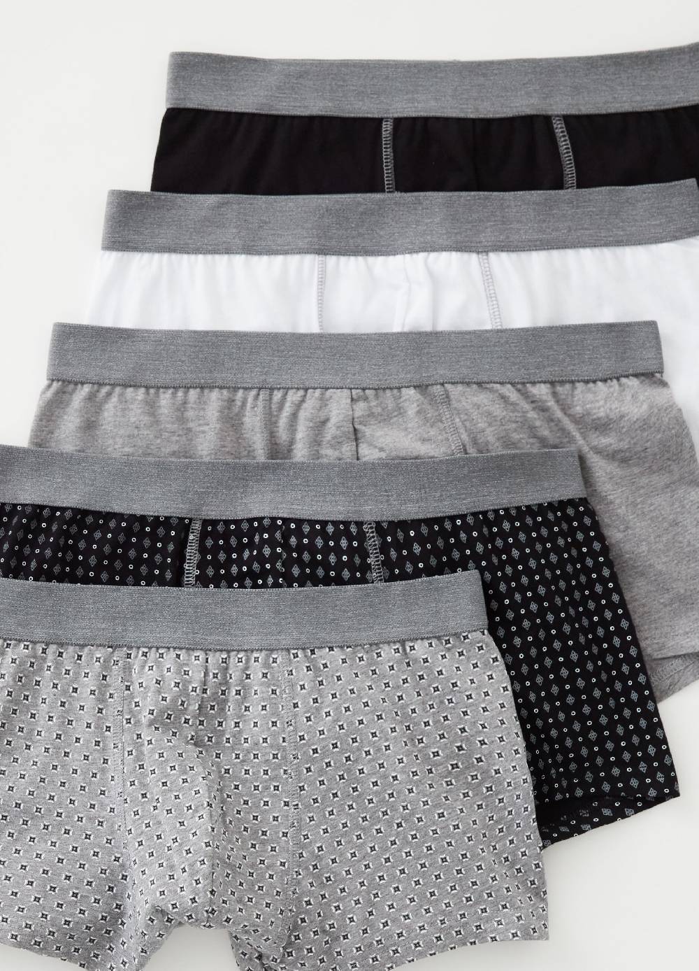Ovs Set Cinque Boxer Con Micro Fantasia