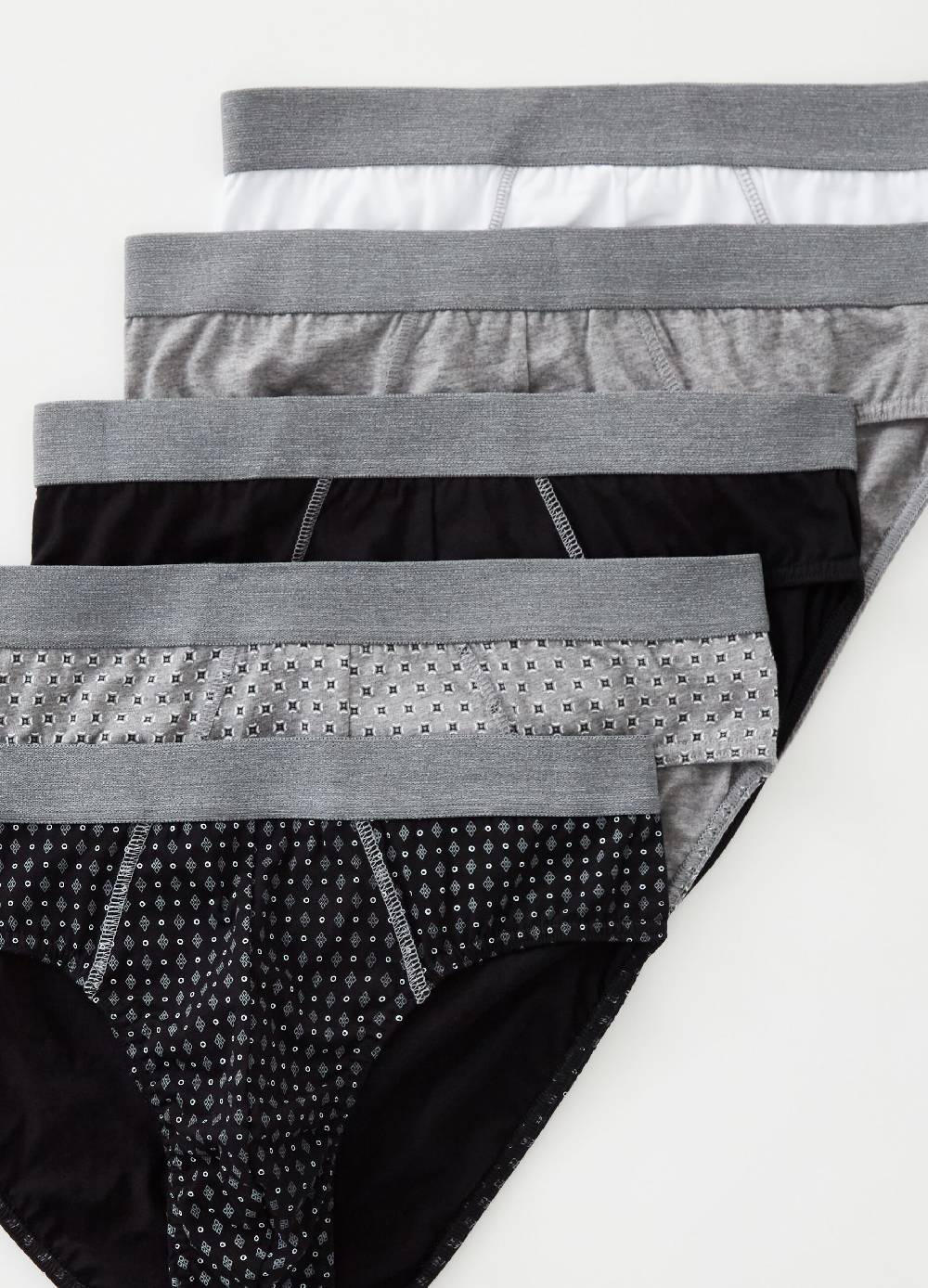 Ovs Set Cinque Slip Con Micro Fantasia