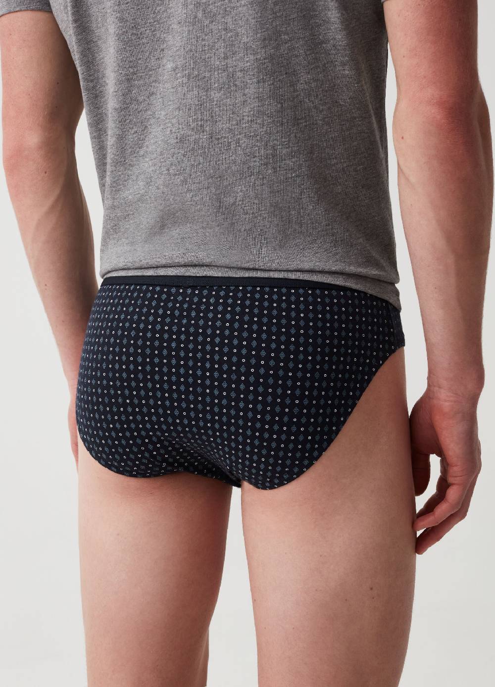 Ovs Set Cinque Slip Con Micro Fantasia