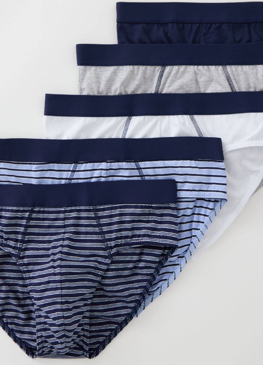 Ovs Set Cinque Slip In Cotone Bio Fantasia