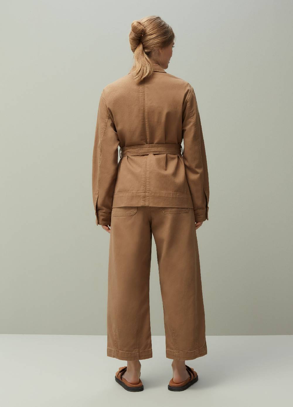 Ovs Shacket In Cotone Con Cintura