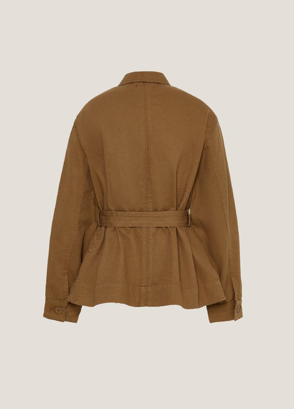 Ovs Shacket In Cotone Con Cintura