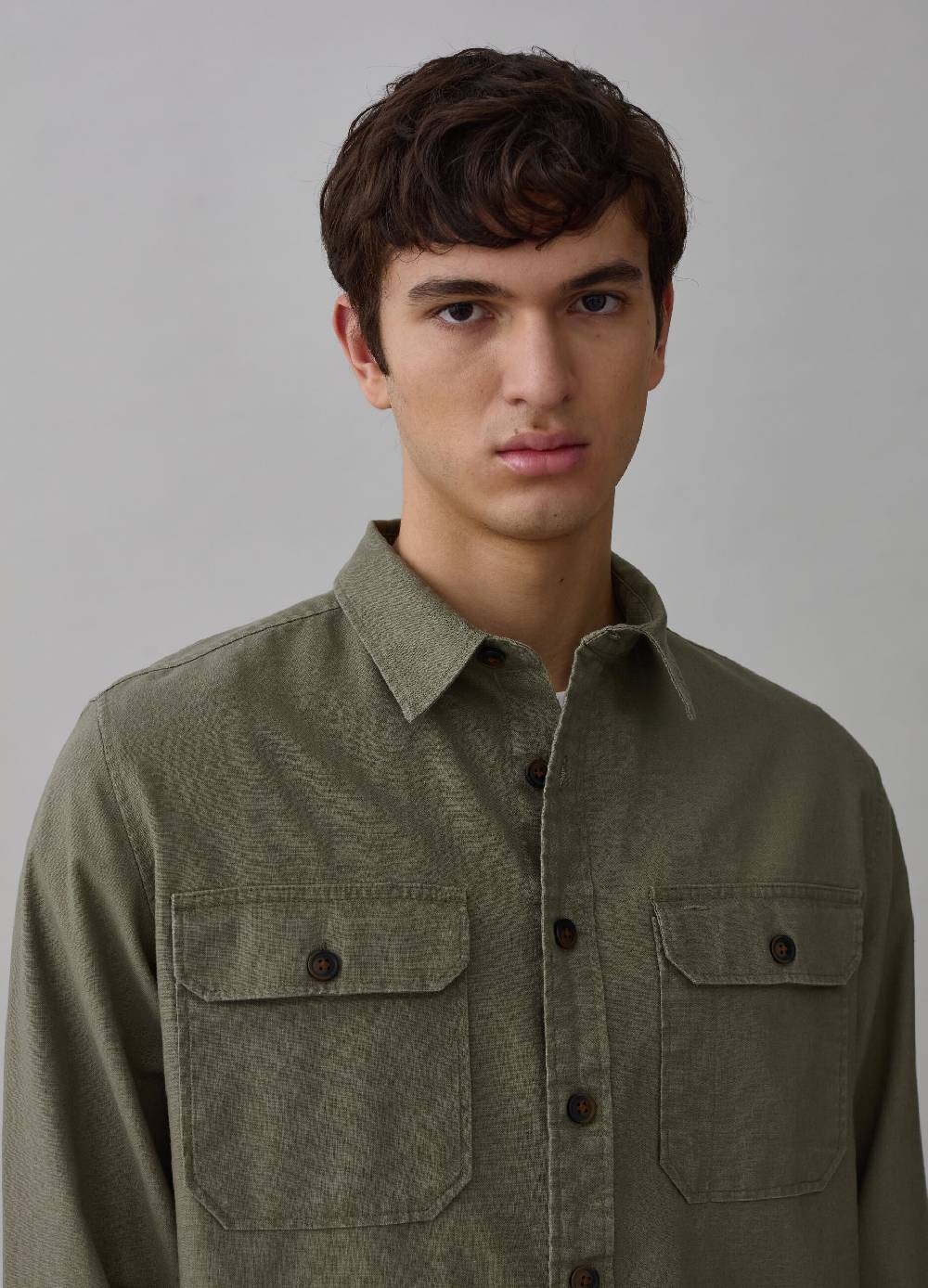 Ovs Shacket In Lino E Cotone