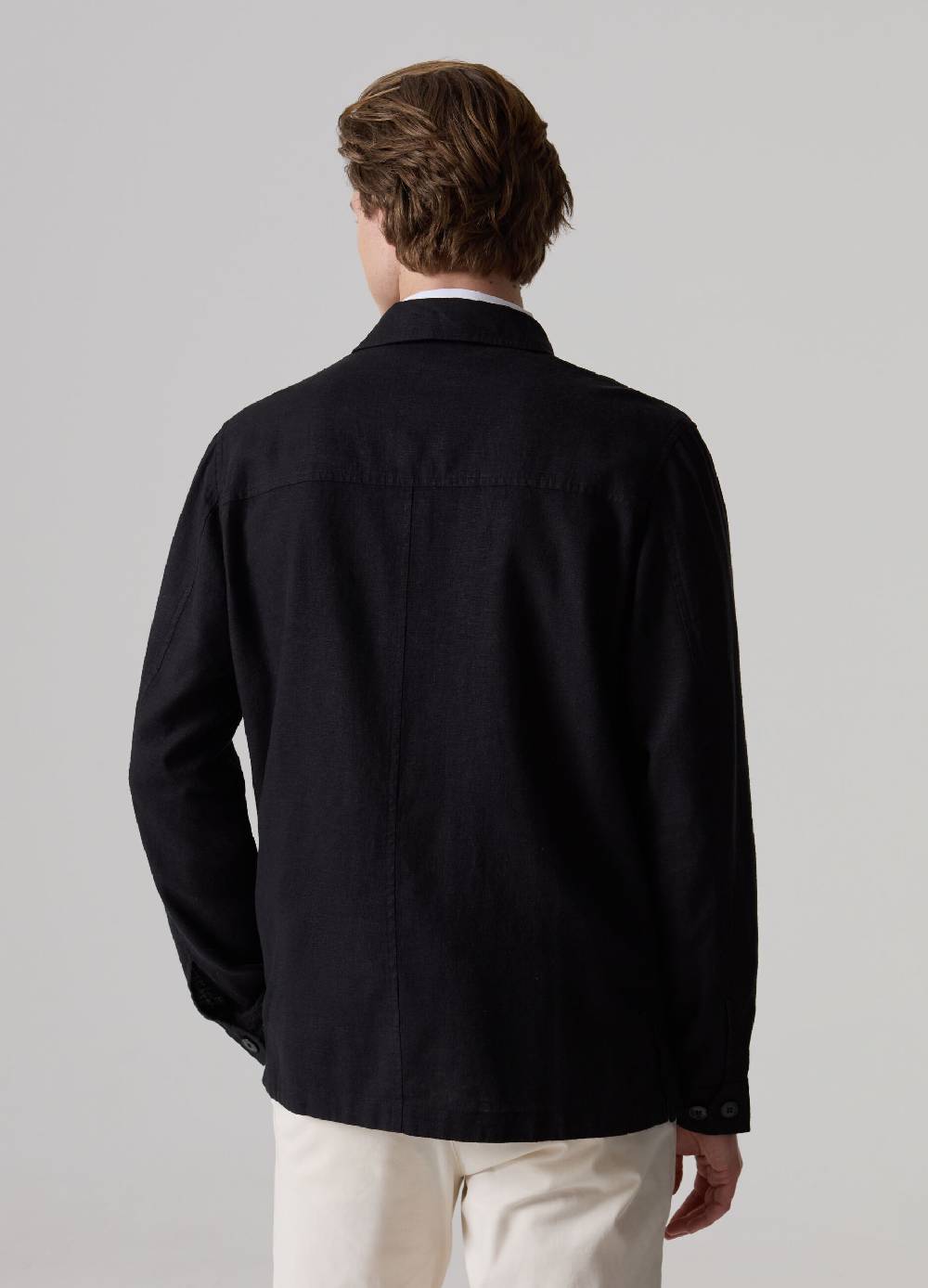 Ovs Shacket In Lino E Viscosa Con Tasche