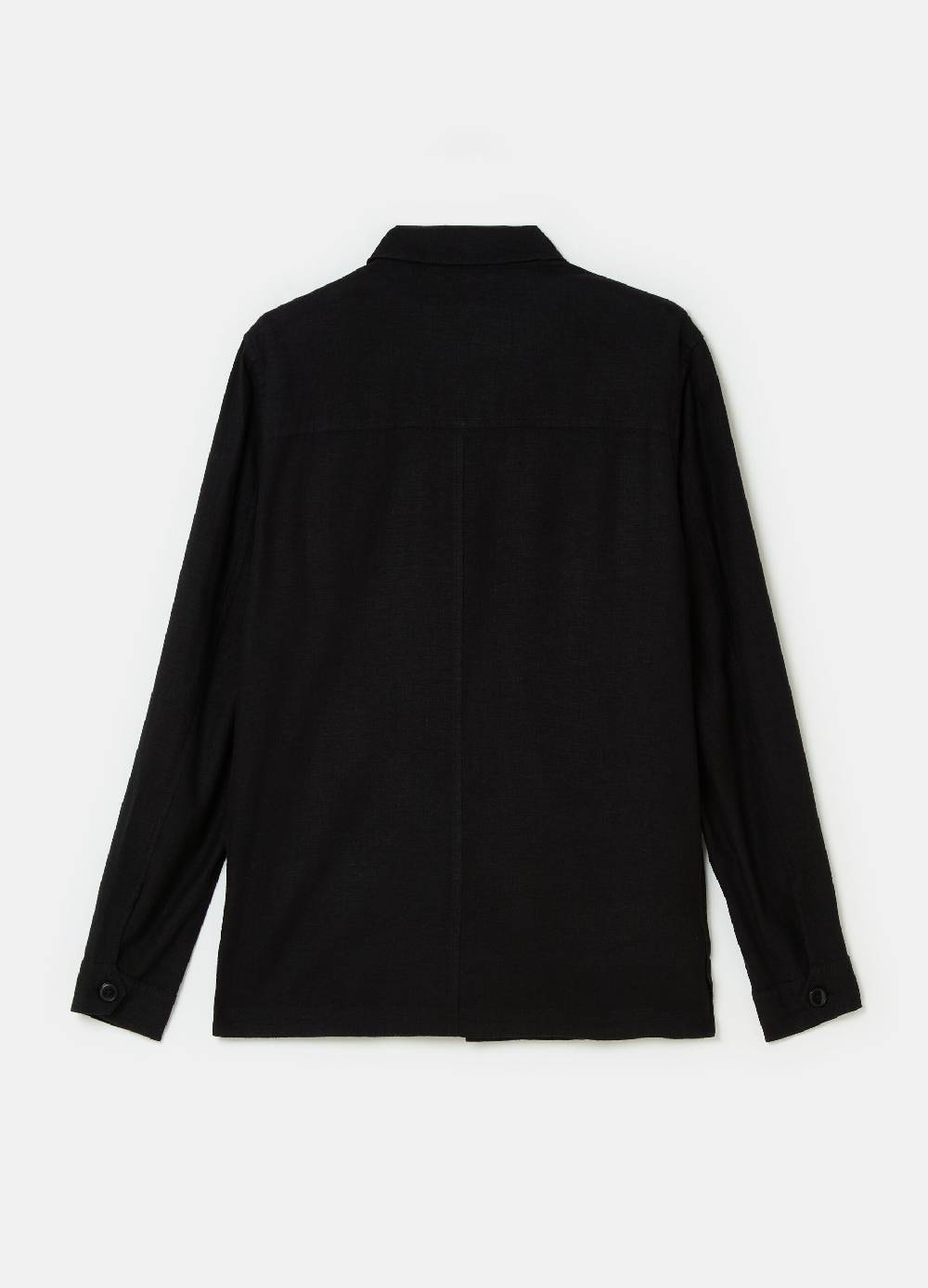 Ovs Shacket In Lino E Viscosa Con Tasche