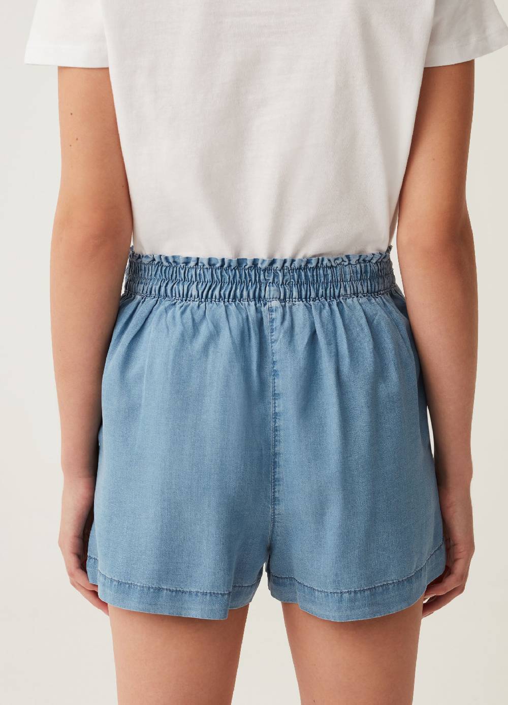 Ovs Shorts A Vita Alta Con Fiocco