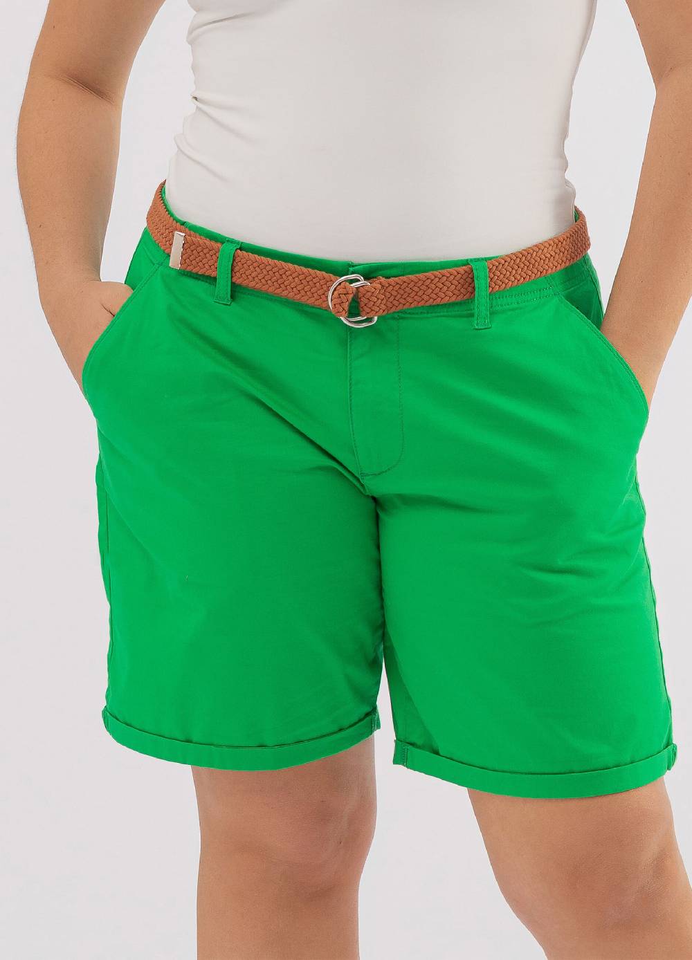 Ovs Shorts Chino Con Cintura Curvy