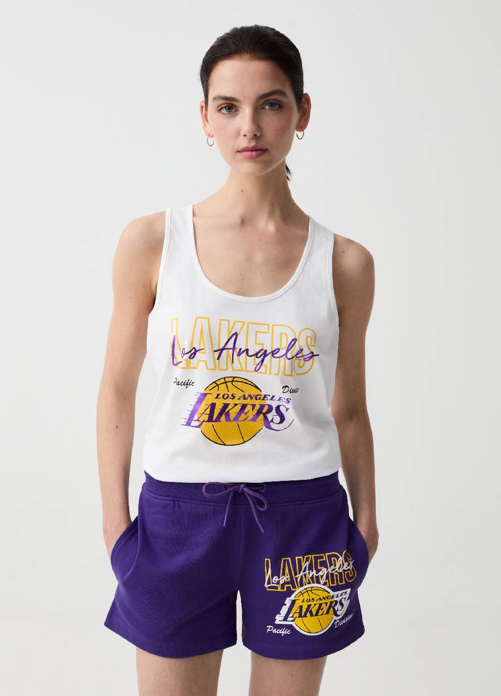 Ovs Shorts con stampa NBA Los Angeles Lakers