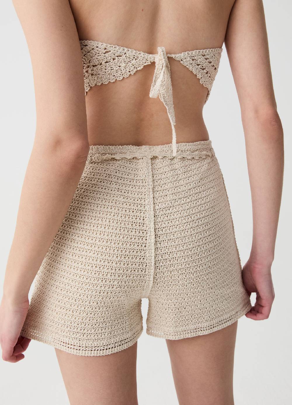 Ovs Shorts Crochet Con Coulisse