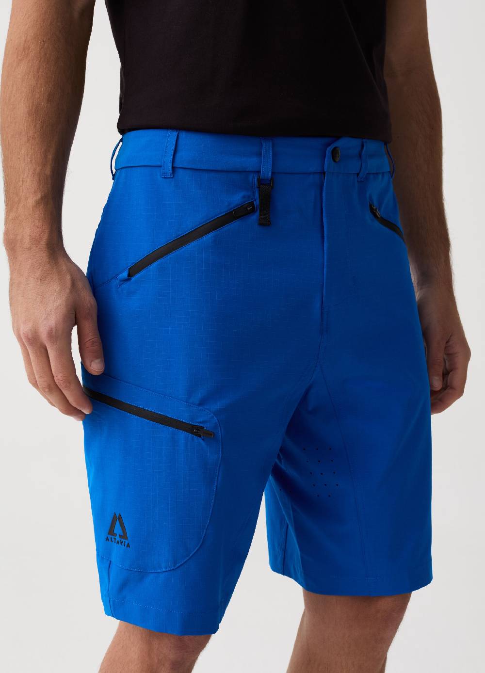 Ovs Shorts Da Trekking Con Trama Ripstop Altavia