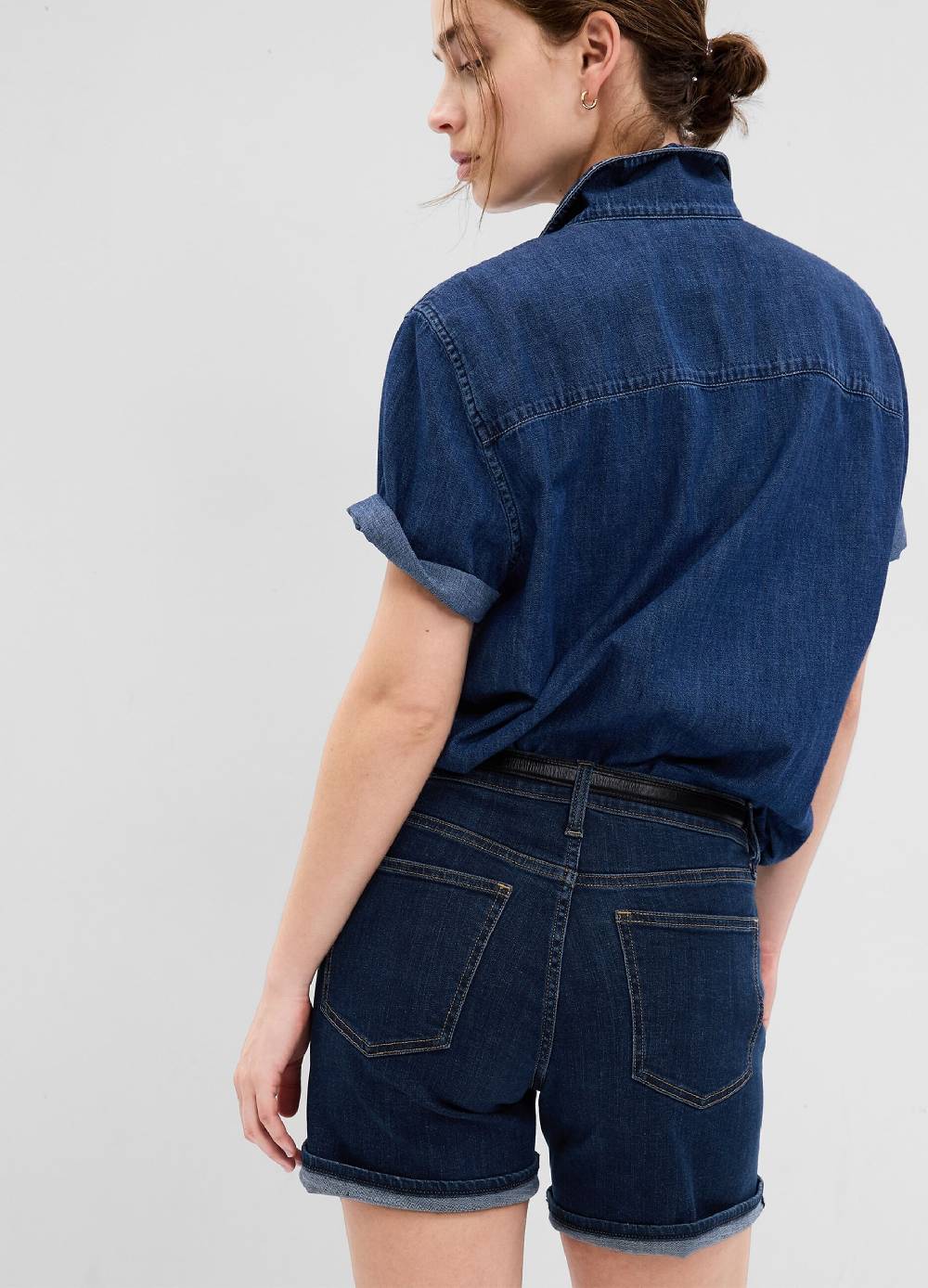 Ovs Shorts Girlfriend In Denim Cinque Tasche