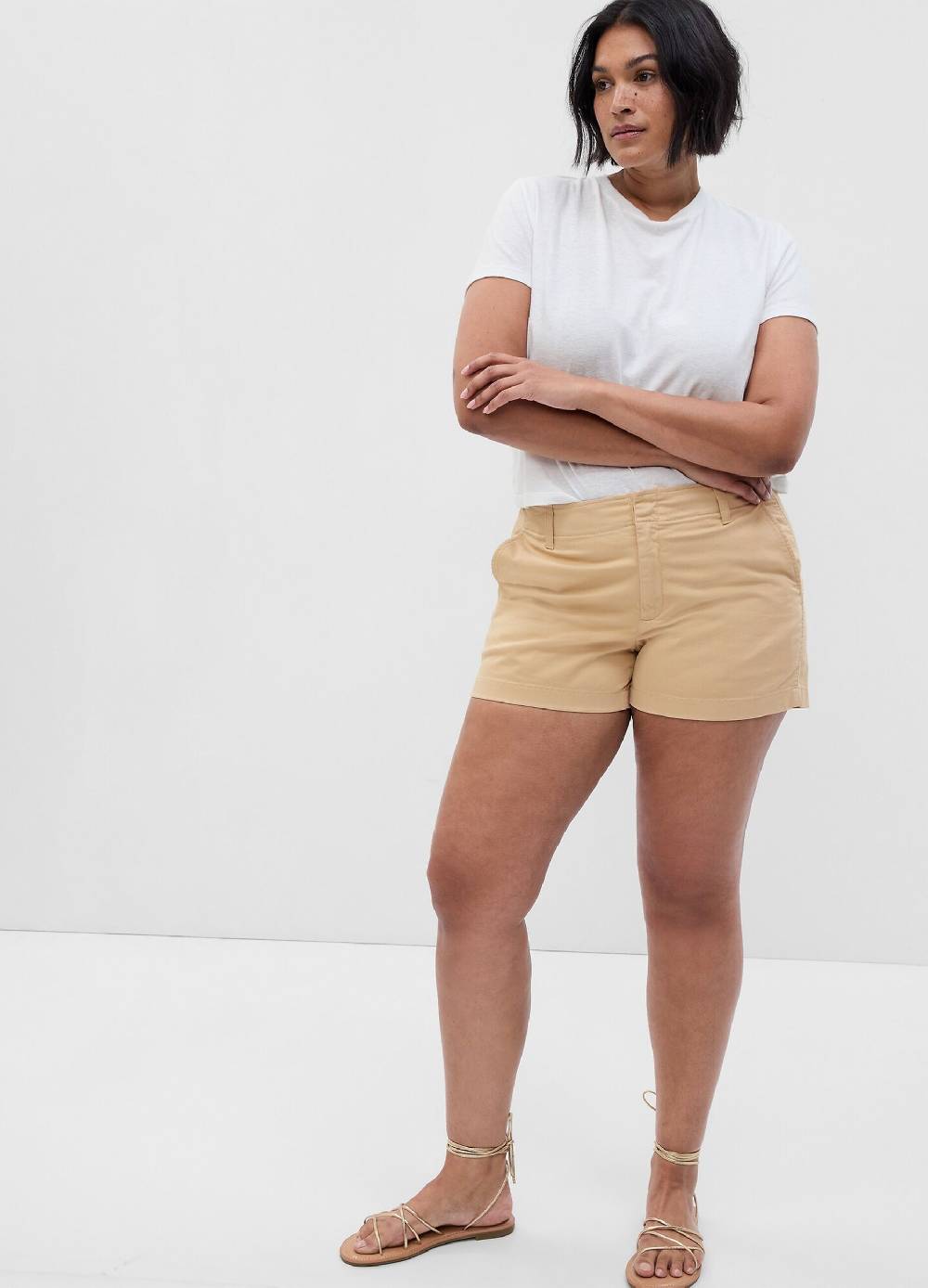 Ovs Shorts In Cotone Stretch