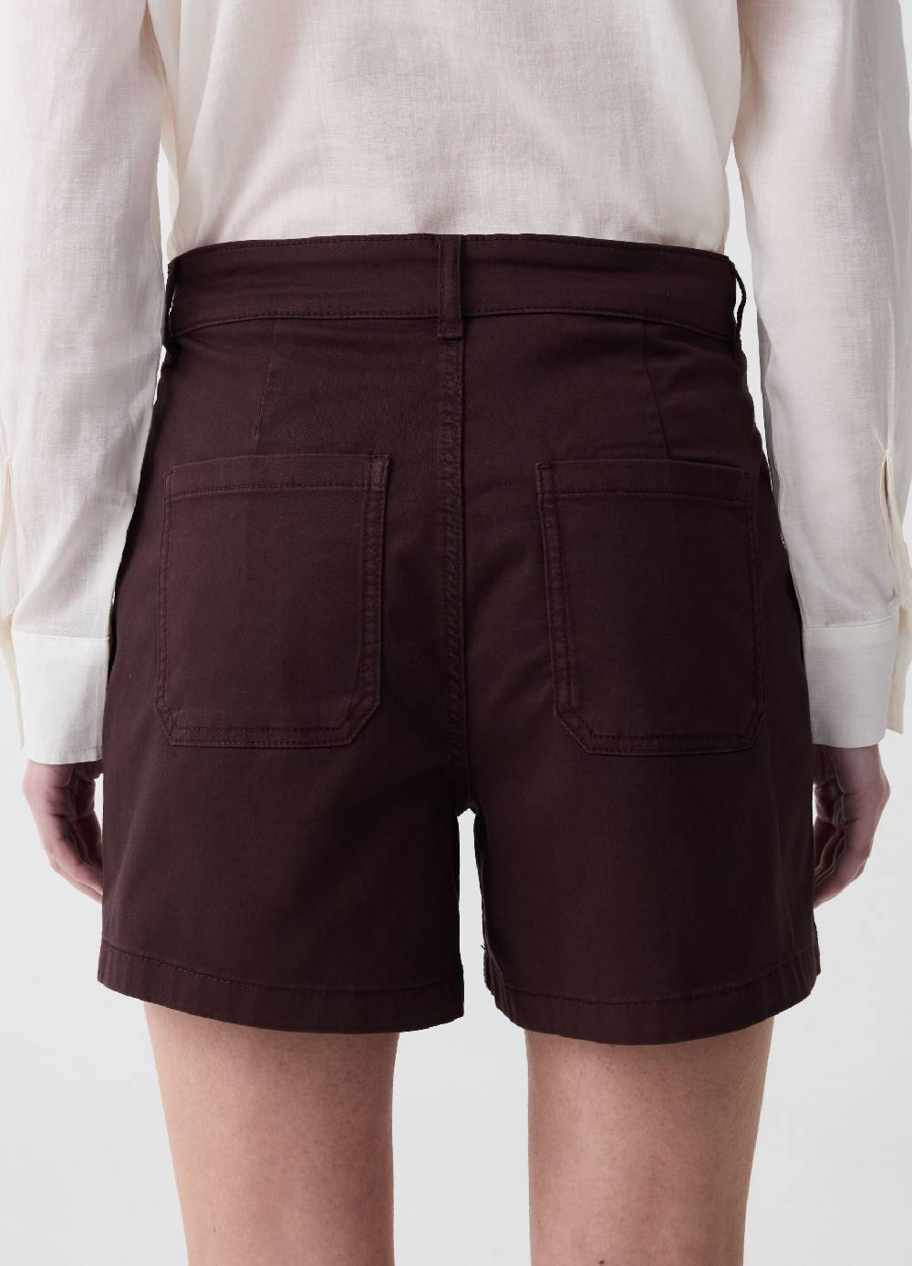 Ovs Shorts In Cotone Stretch Con Tasche