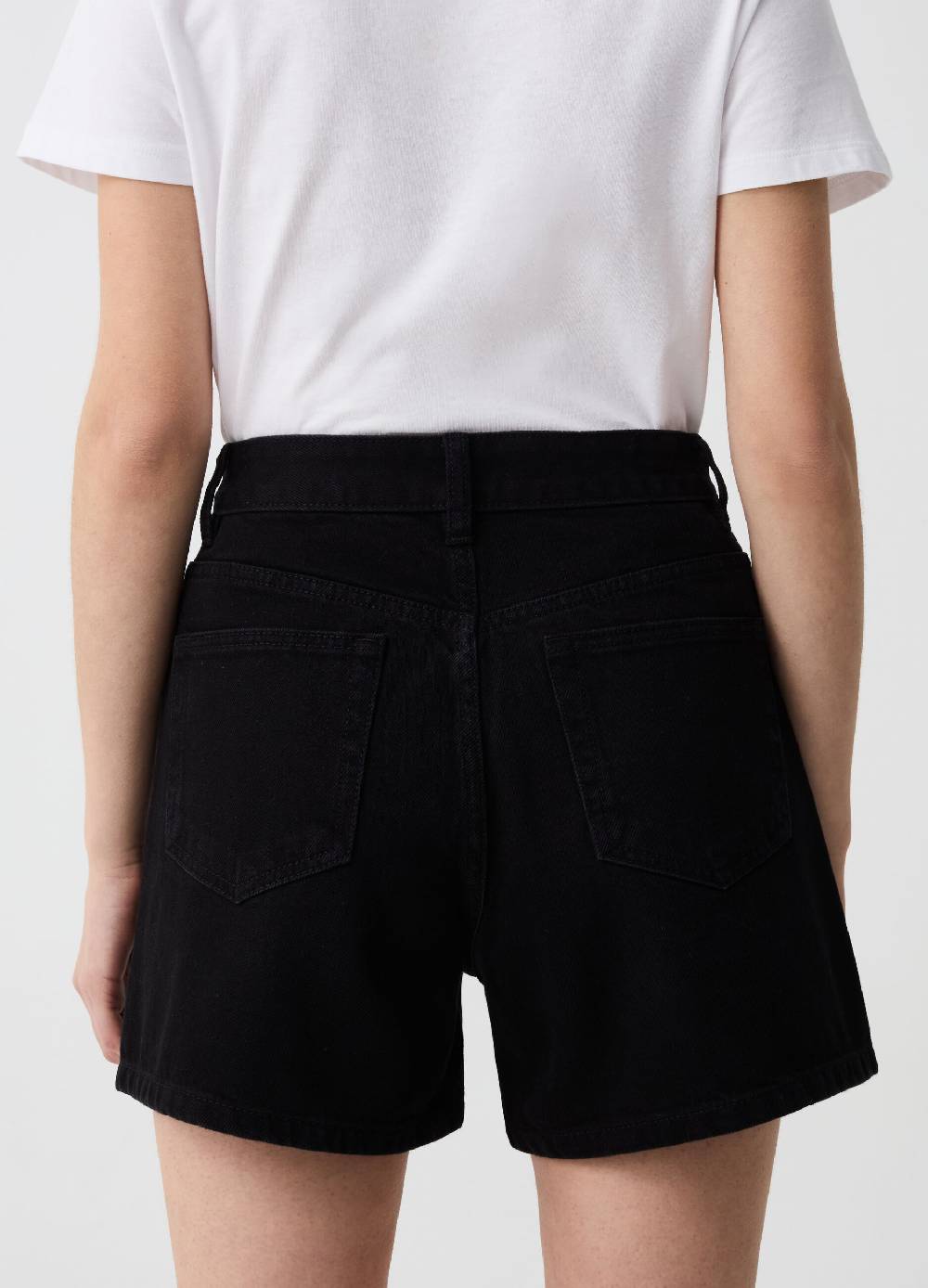 Ovs Shorts In Denim Cinque Tasche