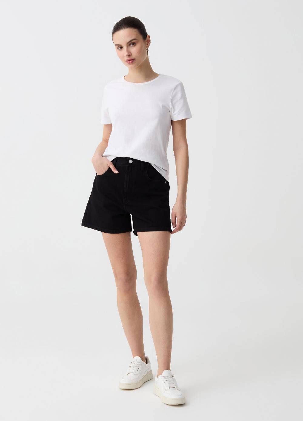 Ovs Shorts in denim cinque tasche