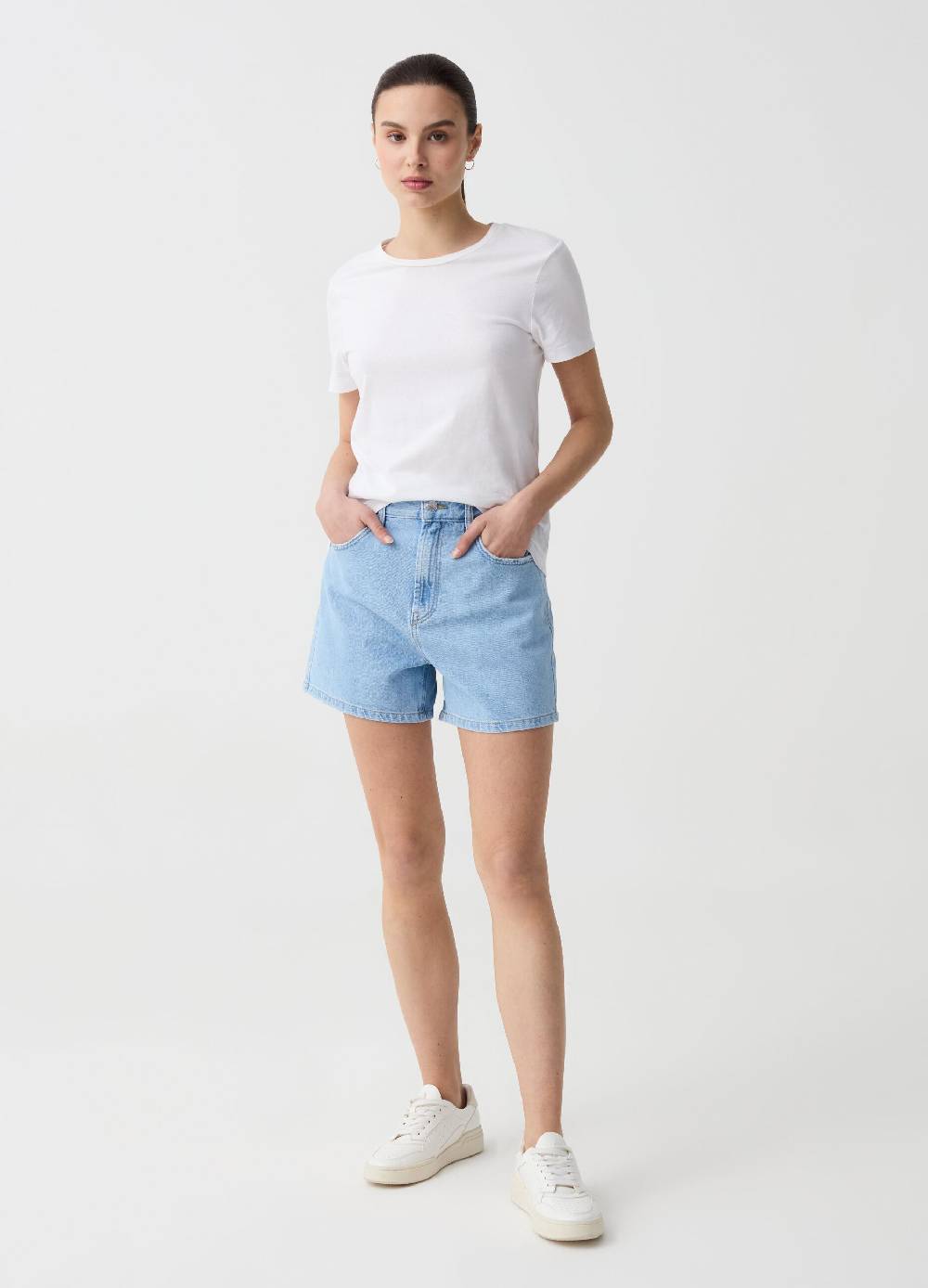 Ovs Shorts in denim cinque tasche