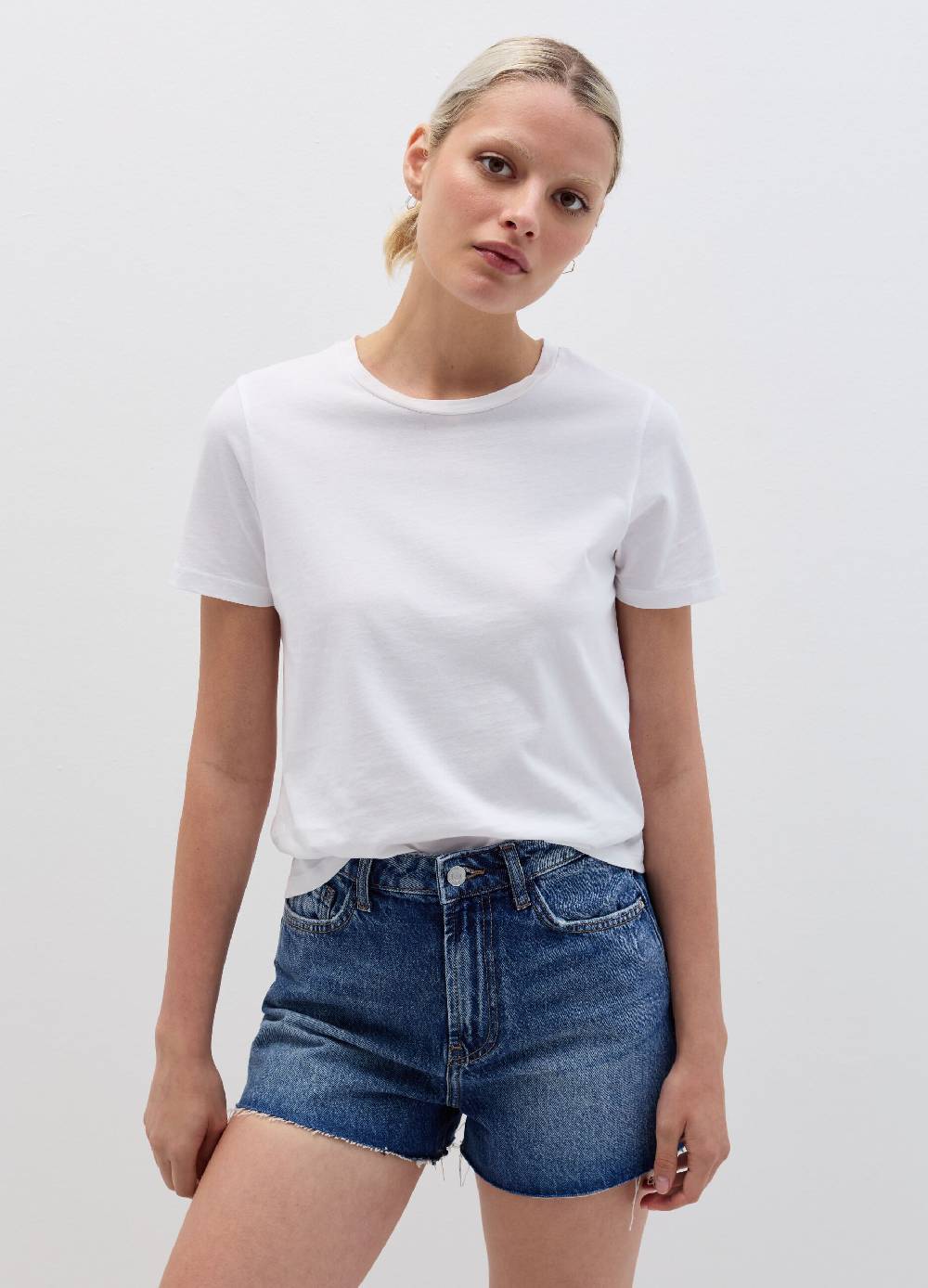 Ovs Shorts in denim con strappi e abrasioni