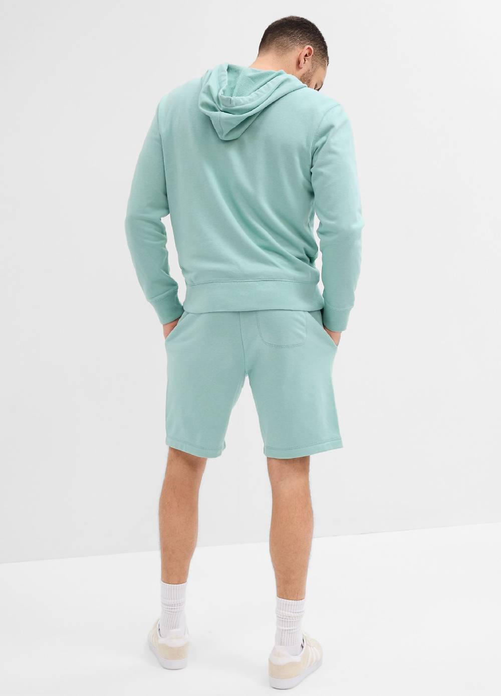 Ovs Shorts In French Terry Con Ricamo Logo