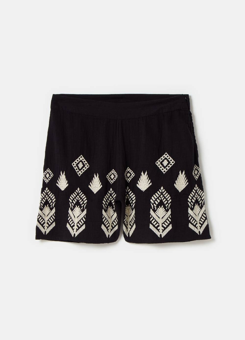 Ovs Shorts In Garza Con Ricami Etnici