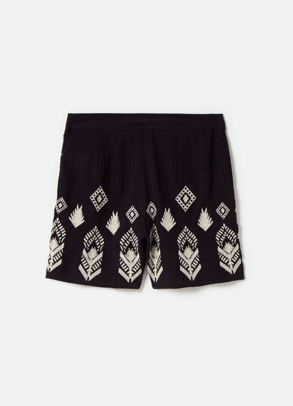 Ovs Shorts In Garza Con Ricami Etnici