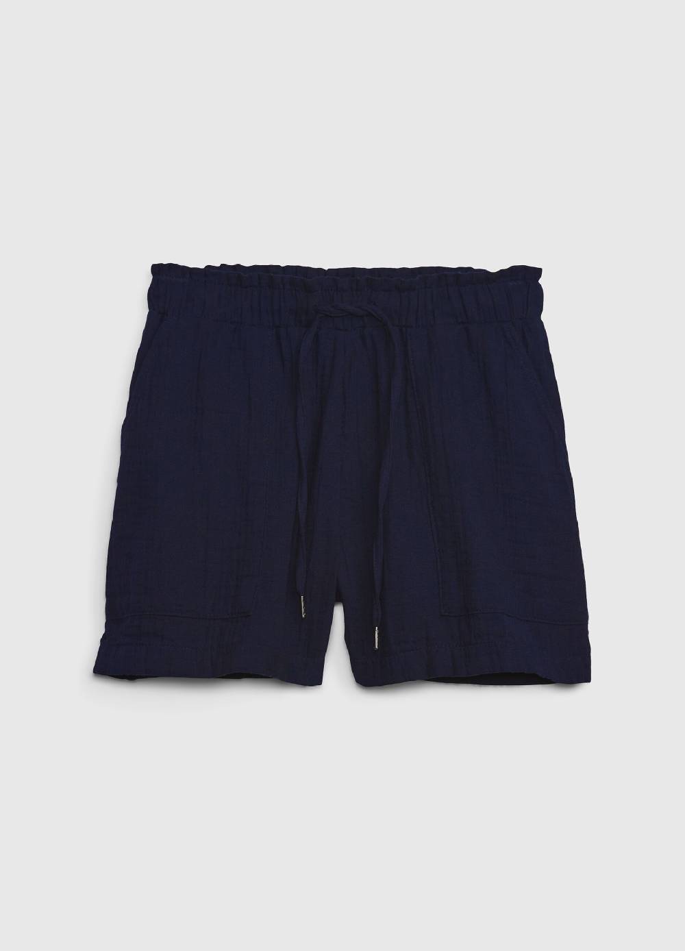 Ovs Shorts In Garza Di Cotone Effetto Crinkle