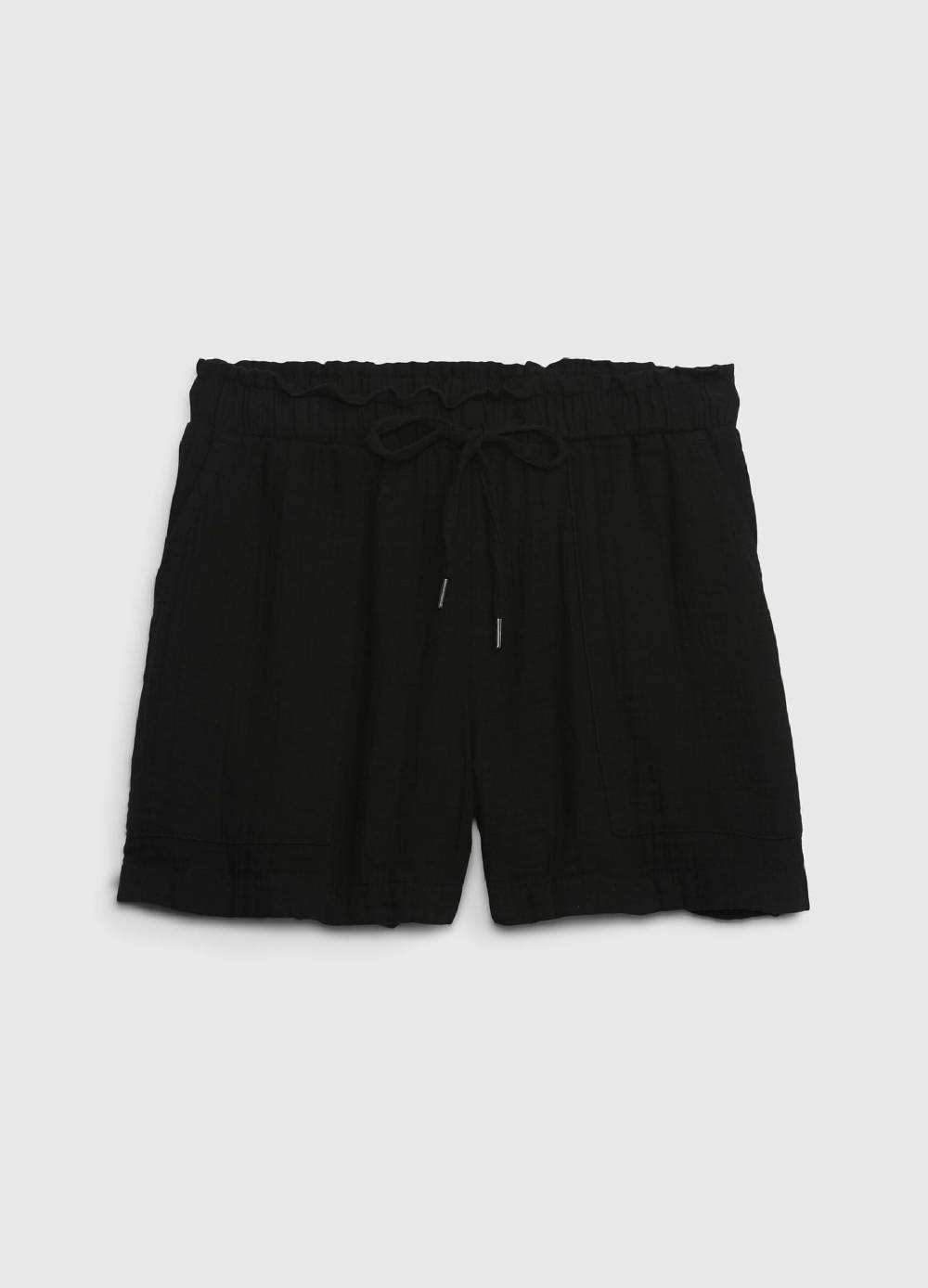 Ovs Shorts In Garza Di Cotone Effetto Crinkle