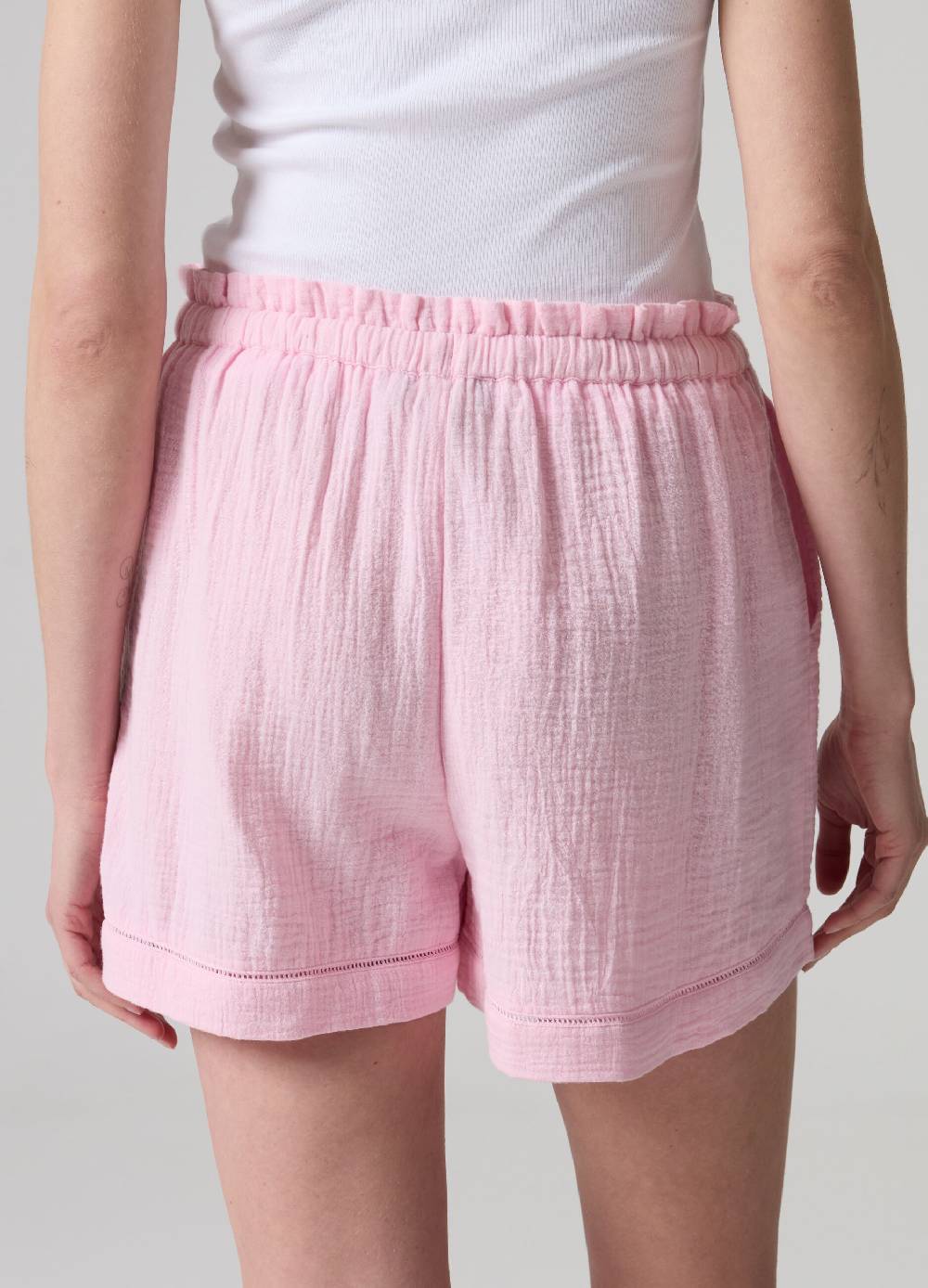 Ovs Shorts In Garza Effetto Crinkle