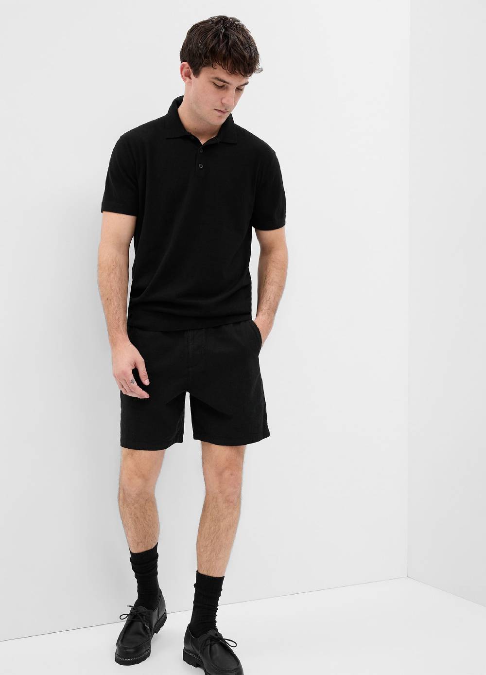 Ovs Shorts in lino e cotone