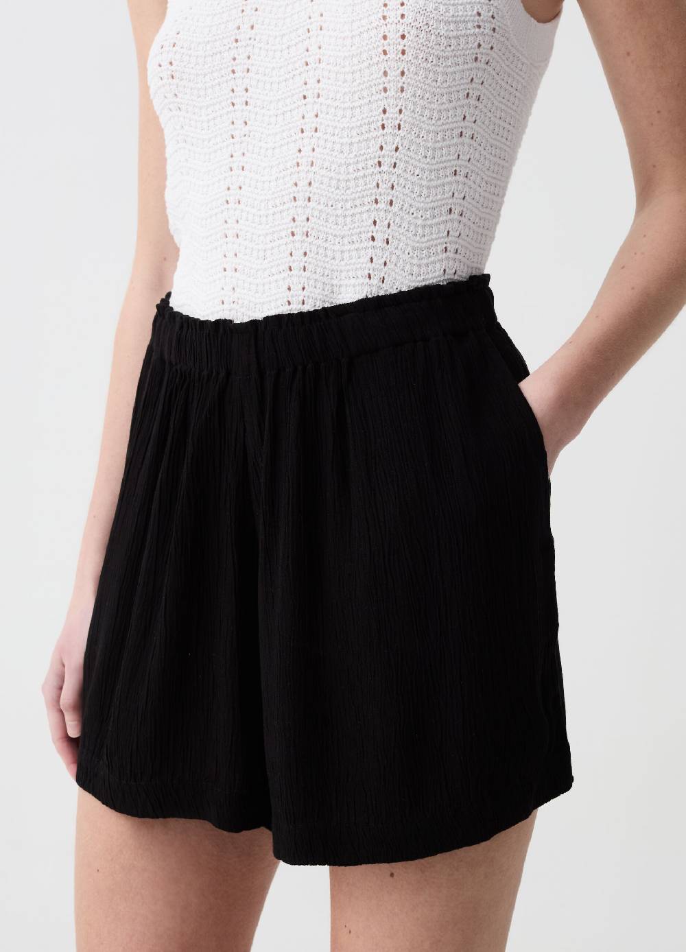 Ovs Shorts In Viscosa