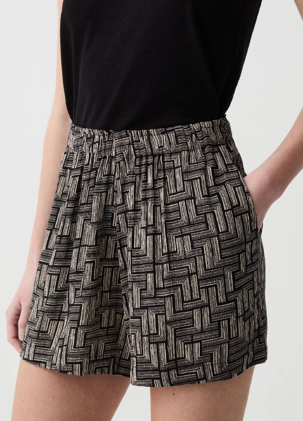 Ovs Shorts In Viscosa