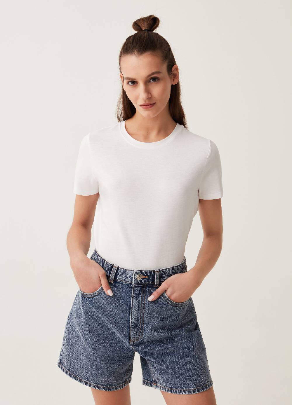 Ovs Shorts mom fit in denim