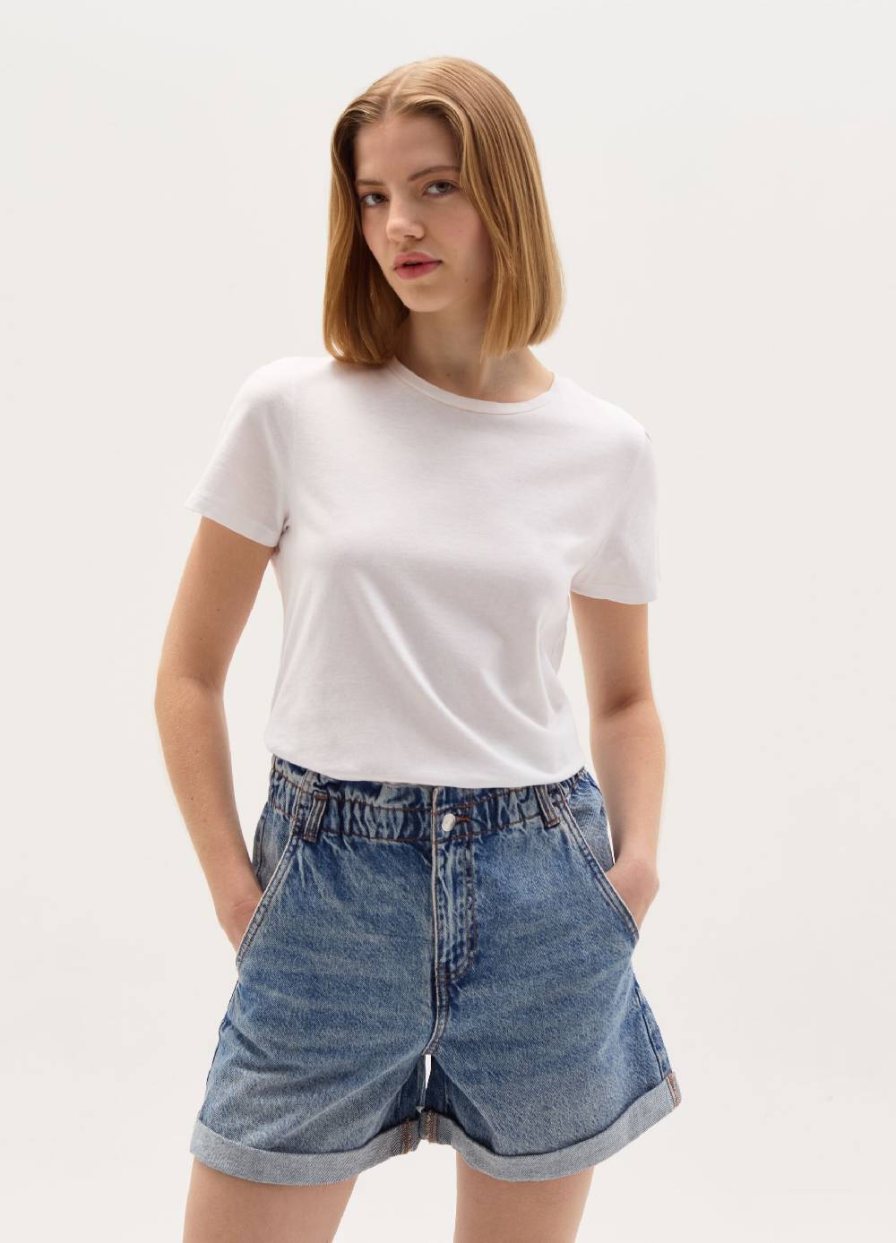 Ovs Shorts paper bag in denim