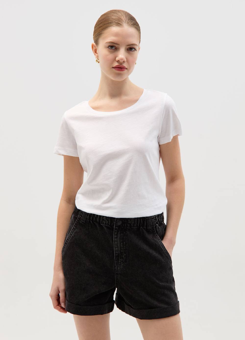 Ovs Shorts paper bag in denim