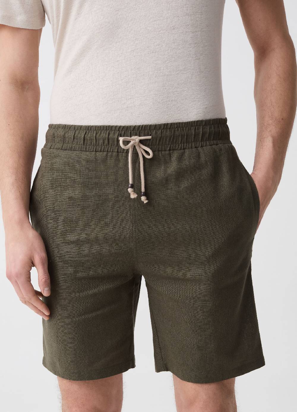Ovs Shorts Pigiama In Lino E Cotone