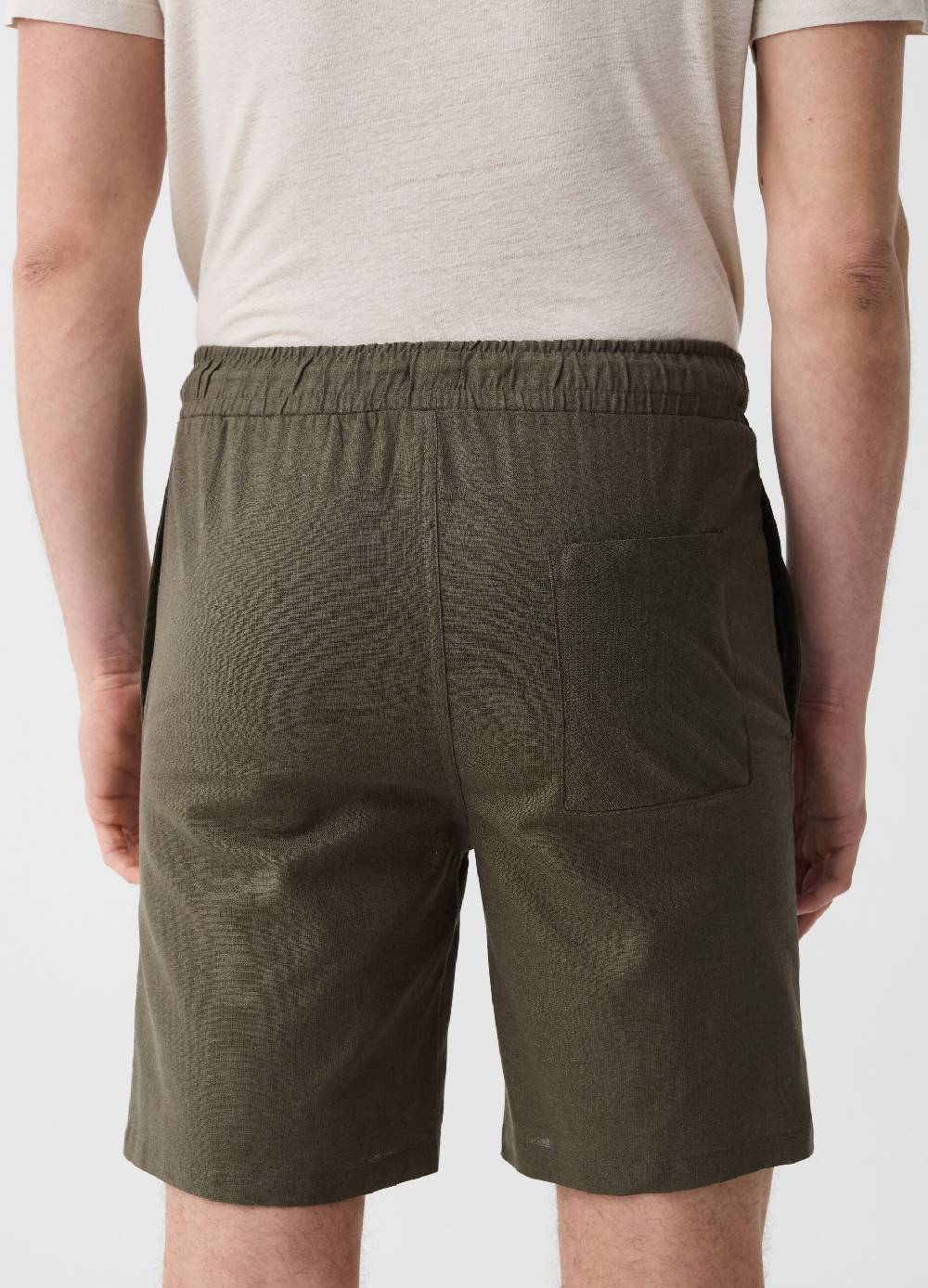 Ovs Shorts Pigiama In Lino E Cotone