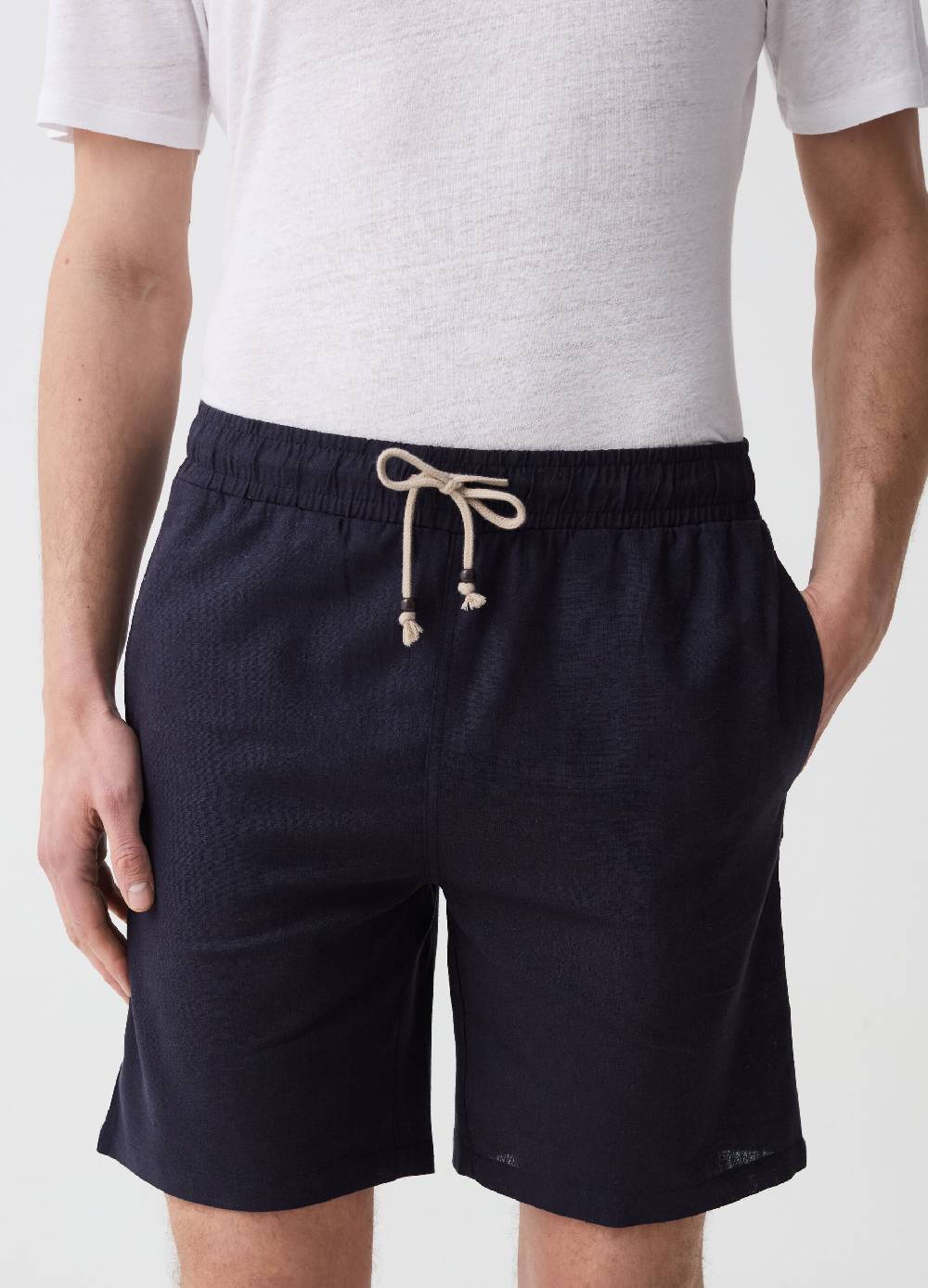 Ovs Shorts Pigiama In Lino E Cotone
