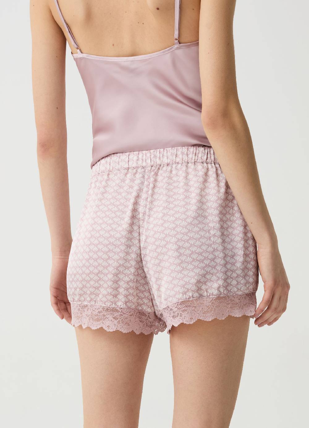 Ovs Shorts Pigiama In Satin Fantasia