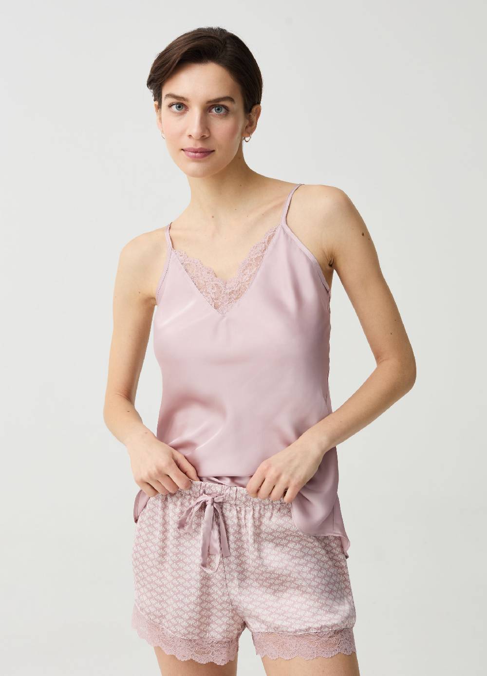 Ovs Shorts pigiama in satin fantasia