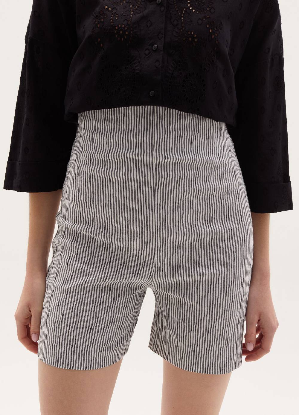 Ovs Shorts Premaman A Righe Sottili