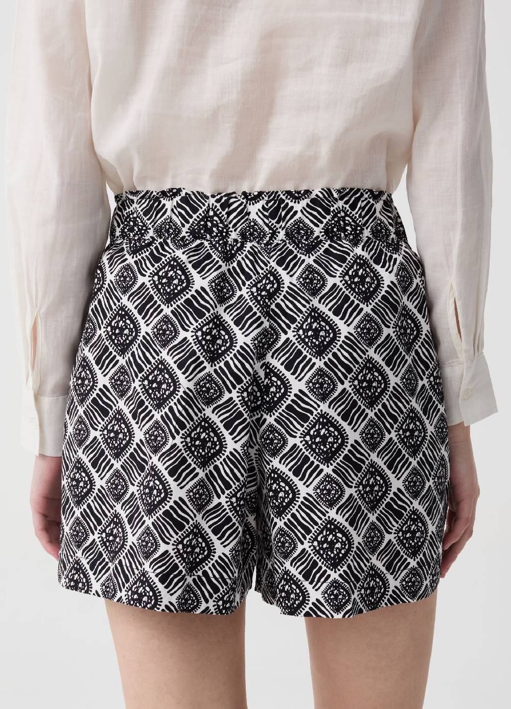 Ovs Shorts Pull On In Cotone Stretch