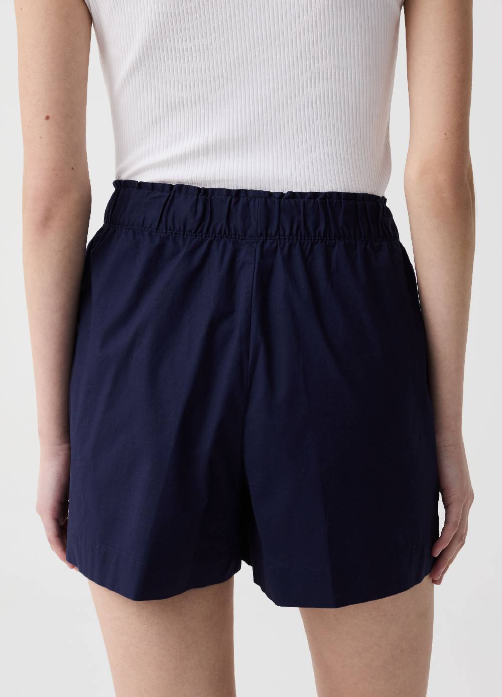 Ovs Shorts Pull On In Cotone Stretch