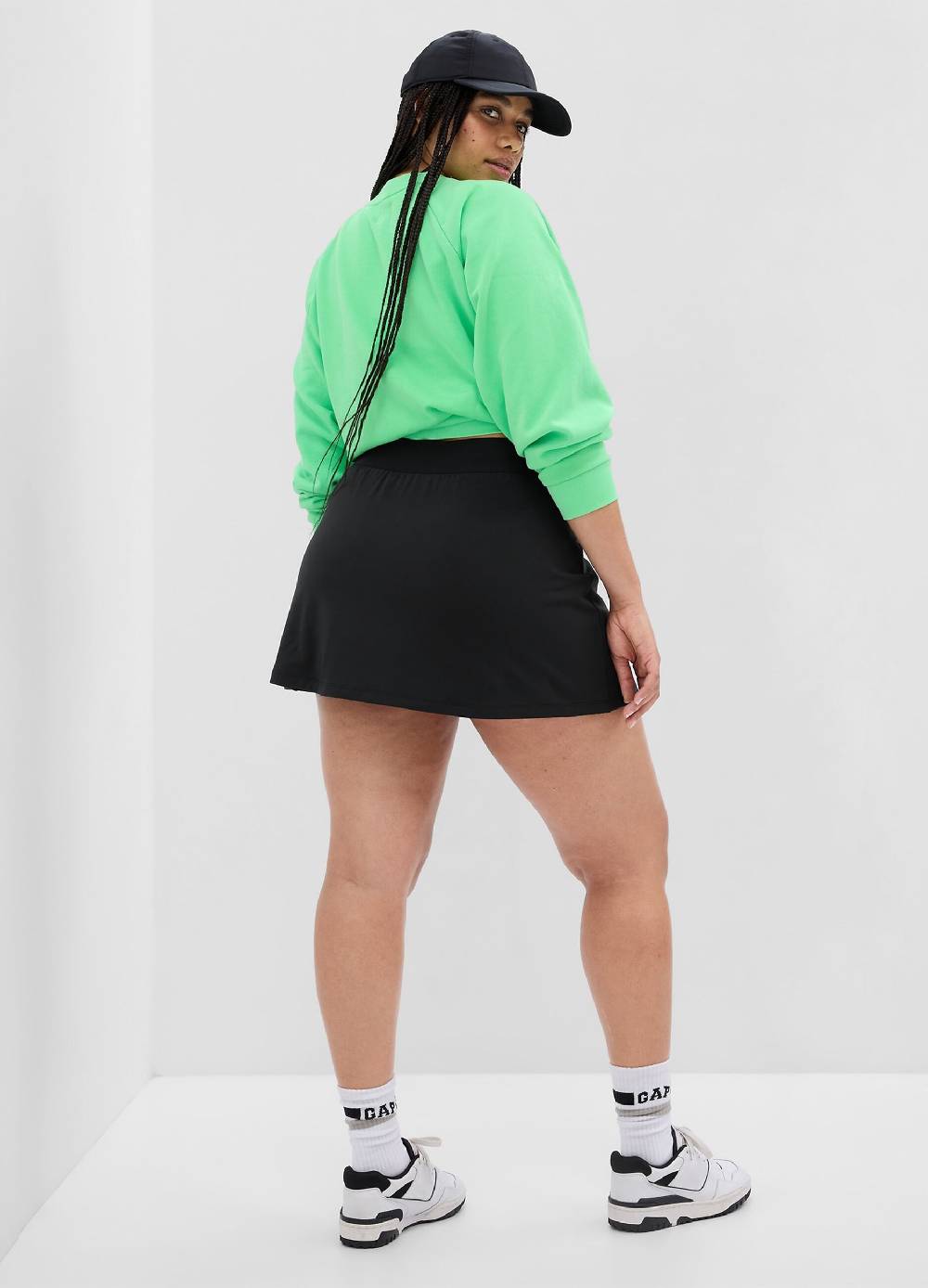 Ovs Skort Stretch Con Spacchi