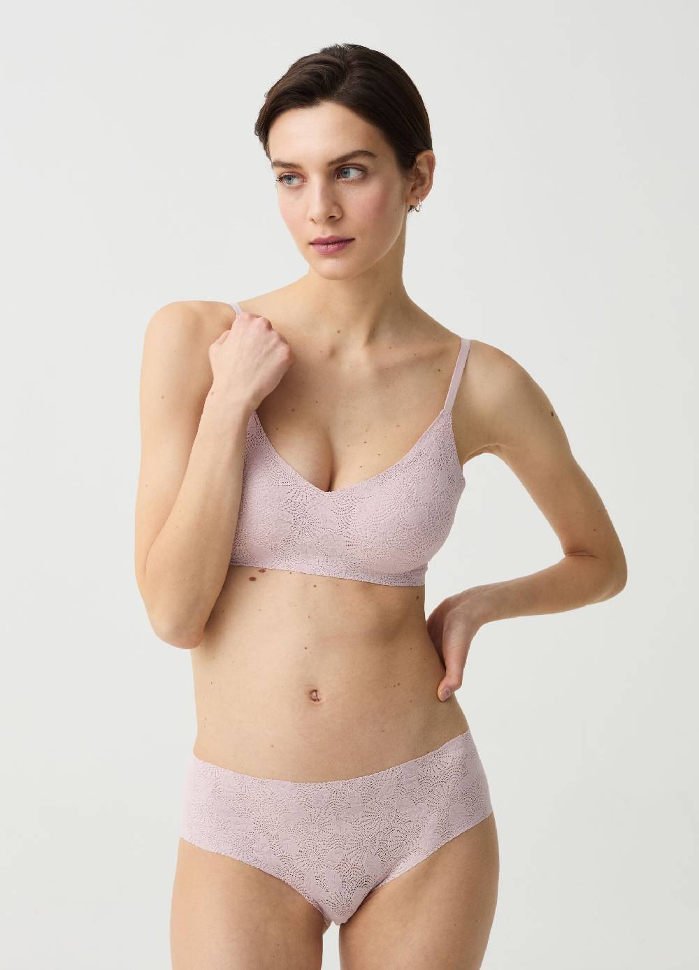 Ovs Slip a vita alta con stampa The Nude