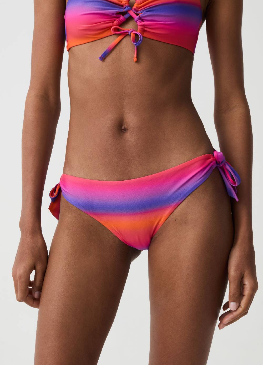 Ovs Slip Bikini A Righe Degrade
