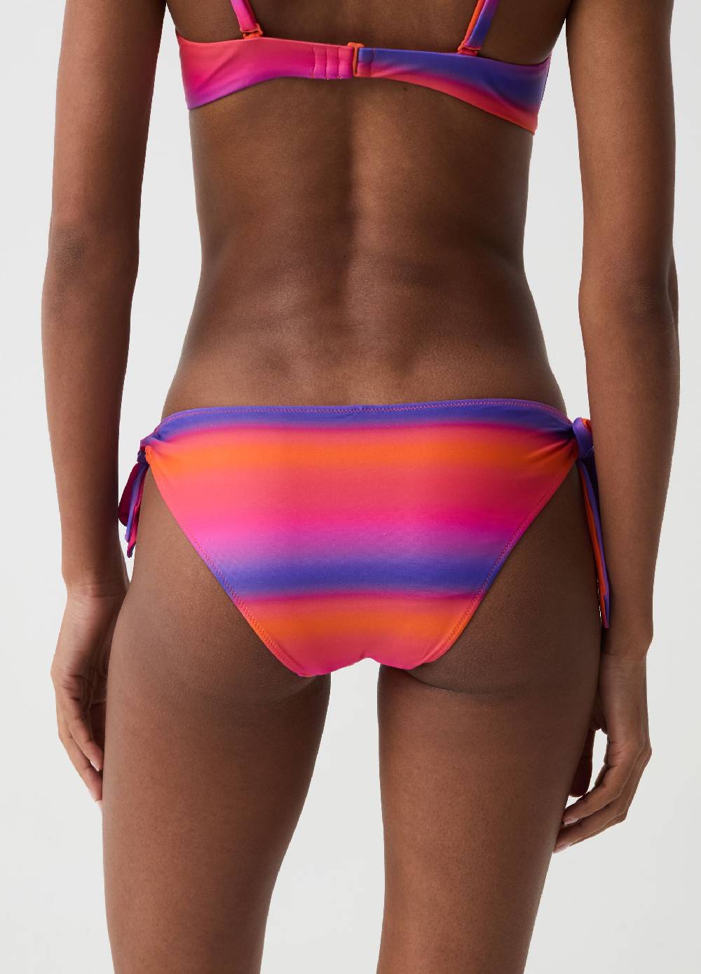Ovs Slip Bikini A Righe Degrade