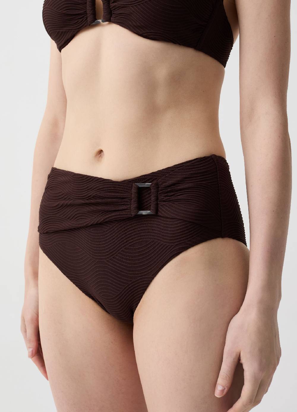 Ovs Slip Bikini A Vita Alta Con Fibbia